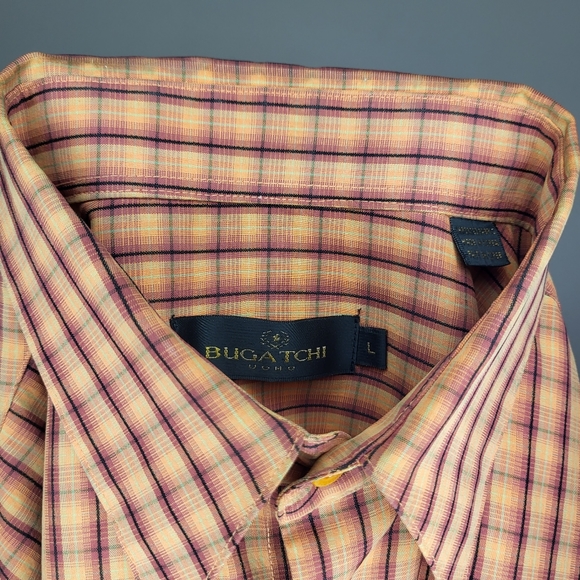 Bugatchi Dress Shirt size Large - Picture 4 of 9